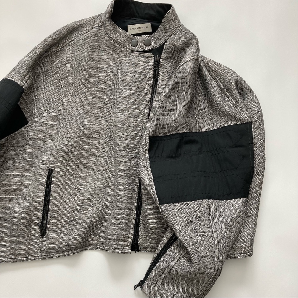 Dries Van Noten Moto Jacket - Picture 4 of 12